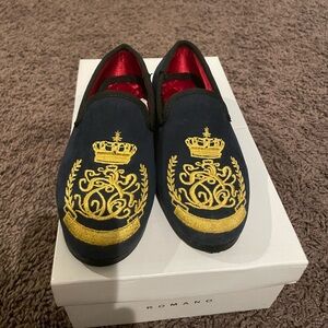 Boys slip on loafers